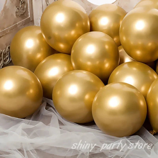 20pcs Chrome Metallic Party Balloons - Cake Pops Parties
