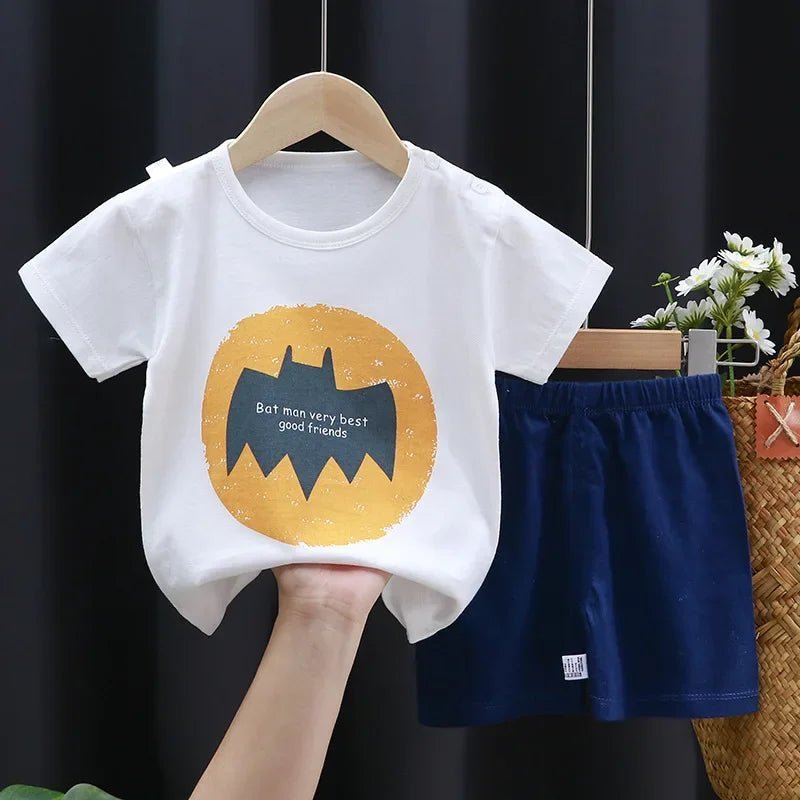 2PCS Children's T-shirt & Shorts Set - Cake Pops Parties