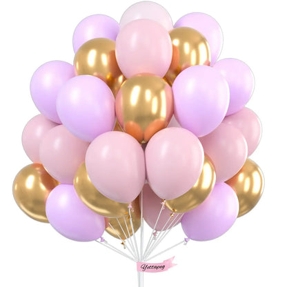 30pcs Clear Confetti Latex Balloons - Cake Pops Parties