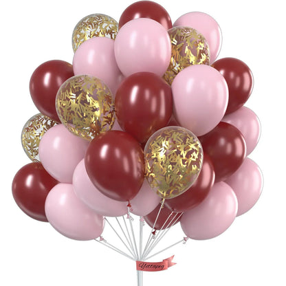 30pcs Clear Confetti Latex Balloons - Cake Pops Parties