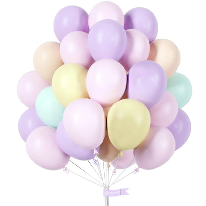 30pcs Clear Confetti Latex Balloons - Cake Pops Parties