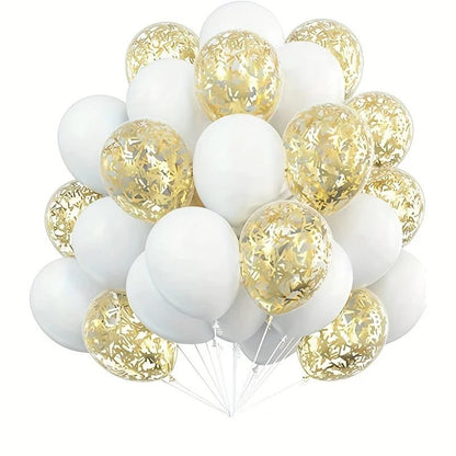 30pcs Confetti Latex Balloons - Cake Pops Parties
