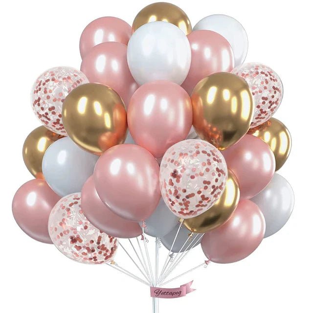 30pcs Confetti Latex Balloons - Cake Pops Parties