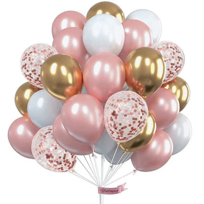 30pcs Confetti Latex Balloons - Cake Pops Parties