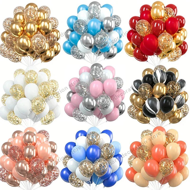 30pcs Confetti Latex Balloons - Cake Pops Parties