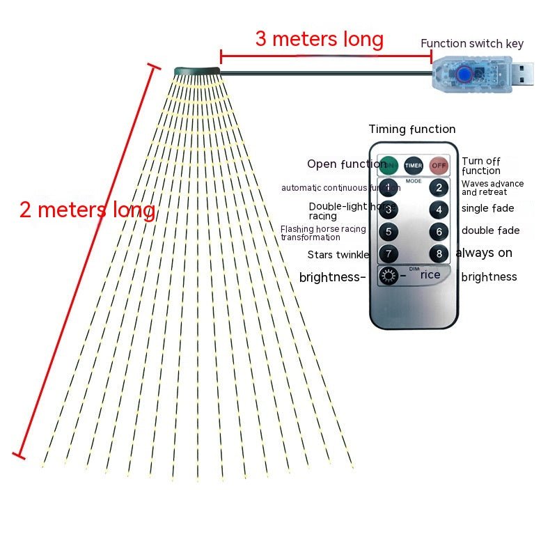 320LED Christmas Tree String Lights - Cake Pops Parties