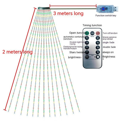 320LED Christmas Tree String Lights - Cake Pops Parties