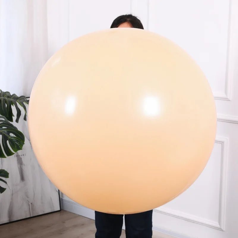 36 - inch Gold White Pink Latex Balloons - Cake Pops Parties