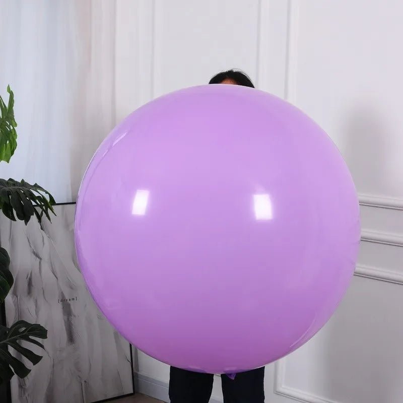 36 - inch Gold White Pink Latex Balloons - Cake Pops Parties
