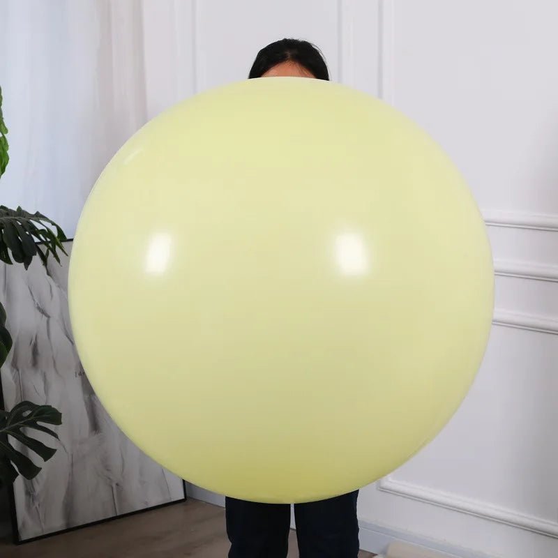 36 - inch Gold White Pink Latex Balloons - Cake Pops Parties