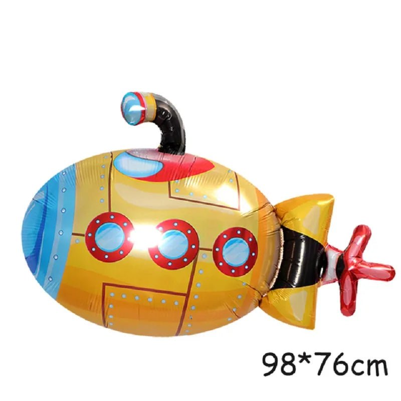 3D Cartoon Car Helium Balloon Set - Cake Pops Parties