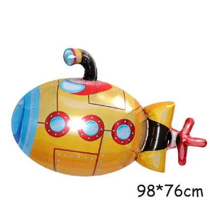 3D Cartoon Car Helium Balloon Set - Cake Pops Parties