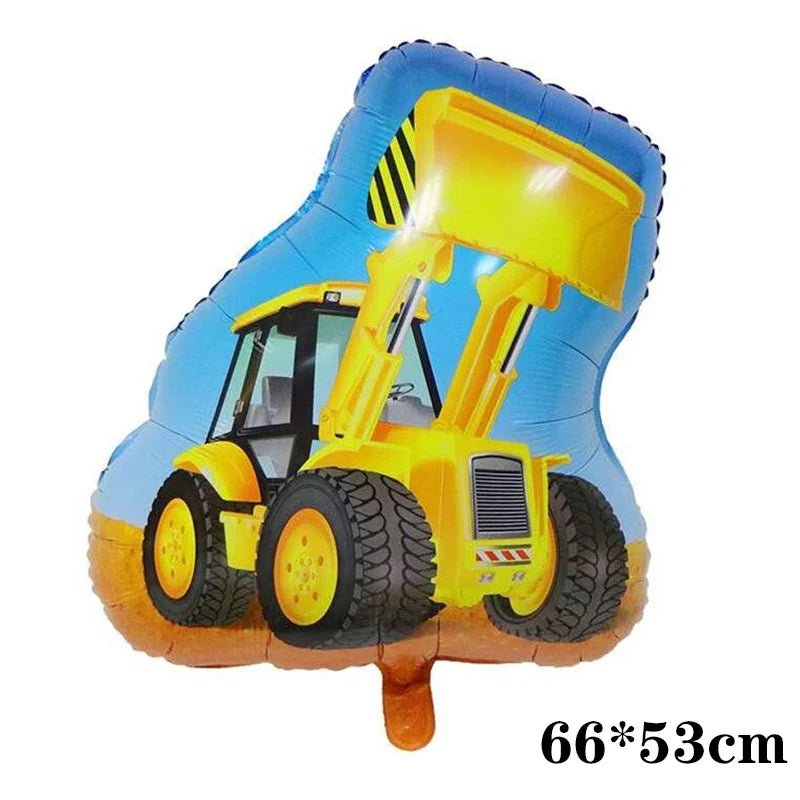 3D Cartoon Car Helium Balloon Set - Cake Pops Parties