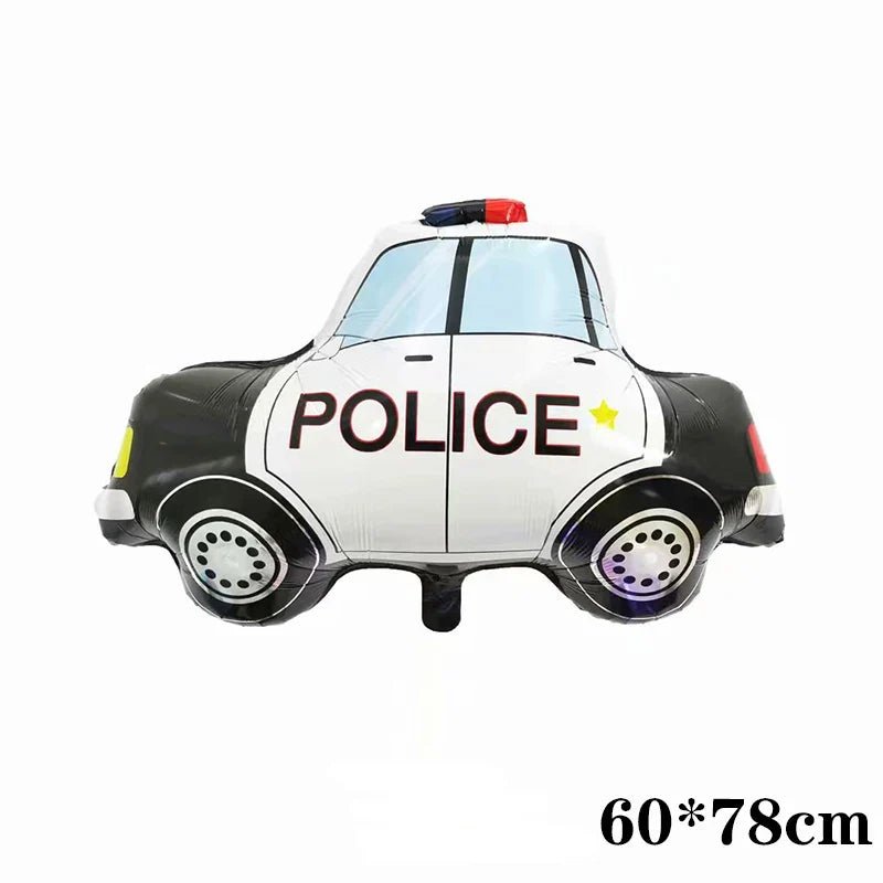 3D Cartoon Car Helium Balloon Set - Cake Pops Parties