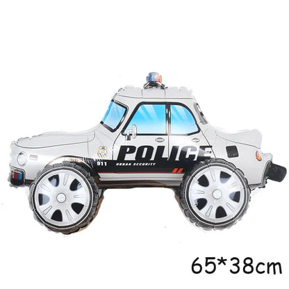3D Cartoon Car Helium Balloon Set - Cake Pops Parties