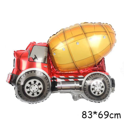 3D Cartoon Car Helium Balloon Set - Cake Pops Parties
