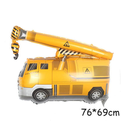 3D Cartoon Car Helium Balloon Set - Cake Pops Parties