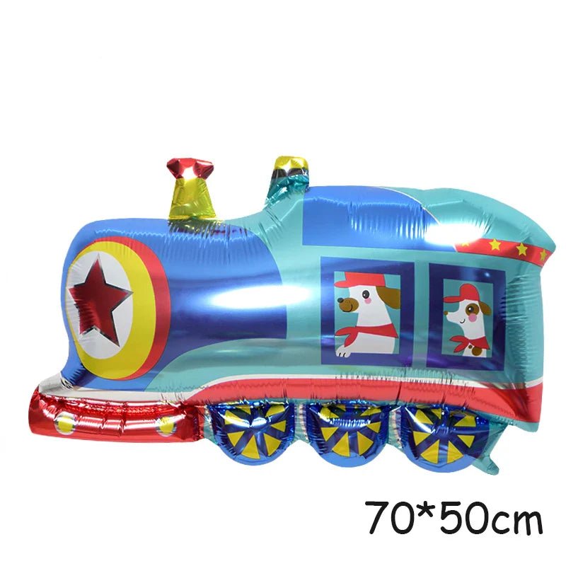3D Cartoon Car Helium Balloon Set - Cake Pops Parties