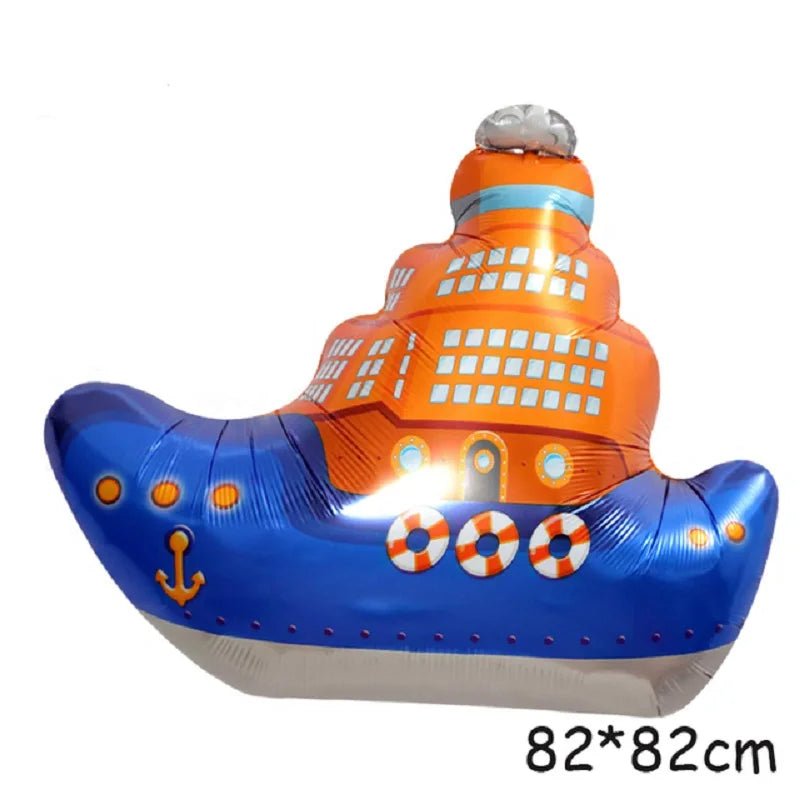 3D Cartoon Car Helium Balloon Set - Cake Pops Parties