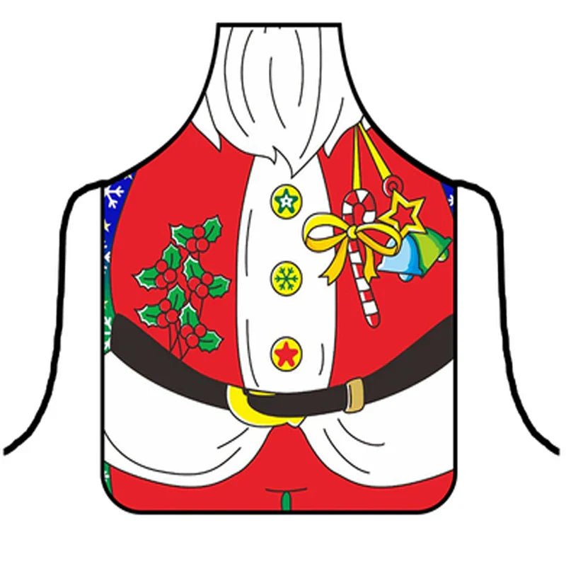 3D Christmas Clown Funny Apron - Cake Pops Parties