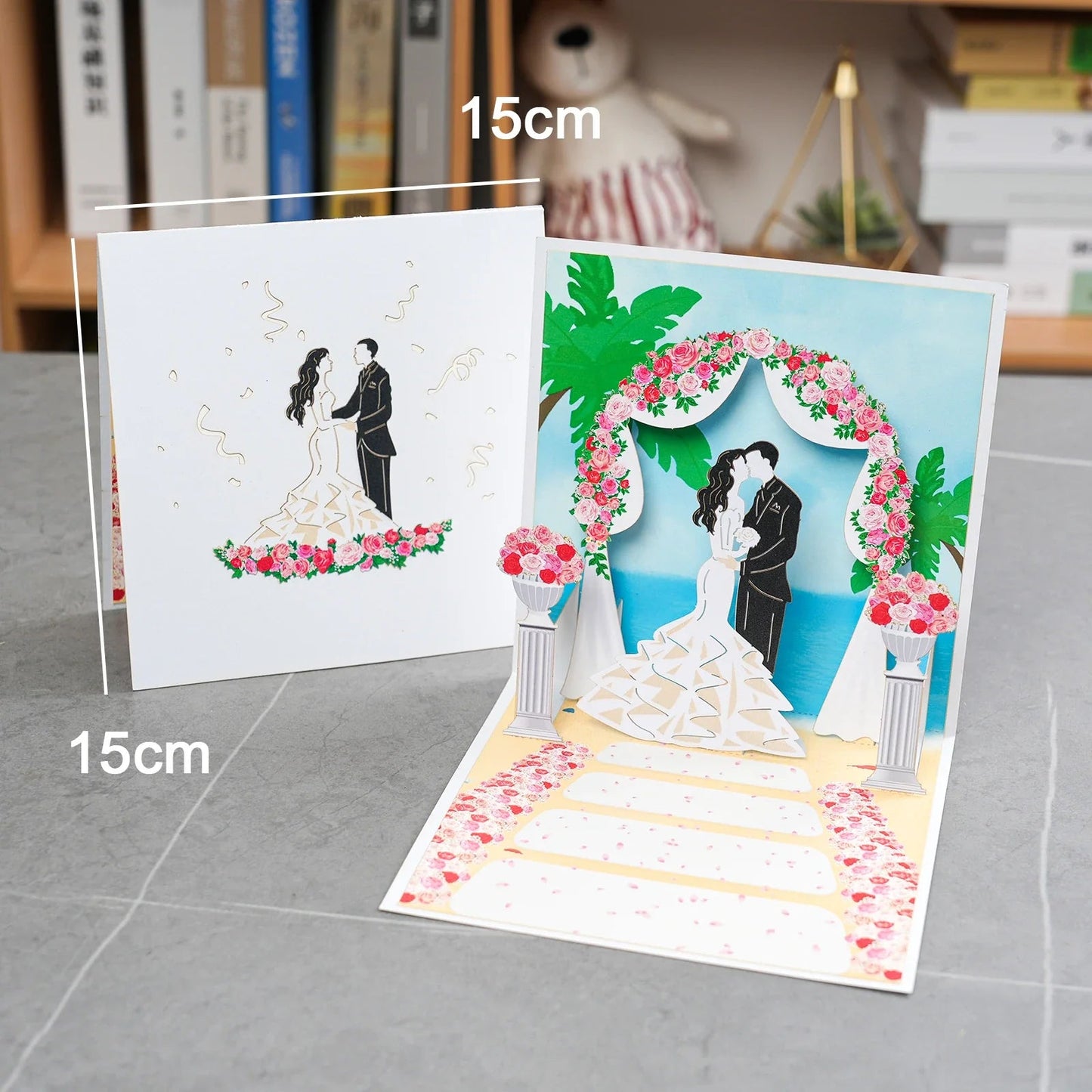 3D Flower Pop - Up Cards - Cake Pops Parties