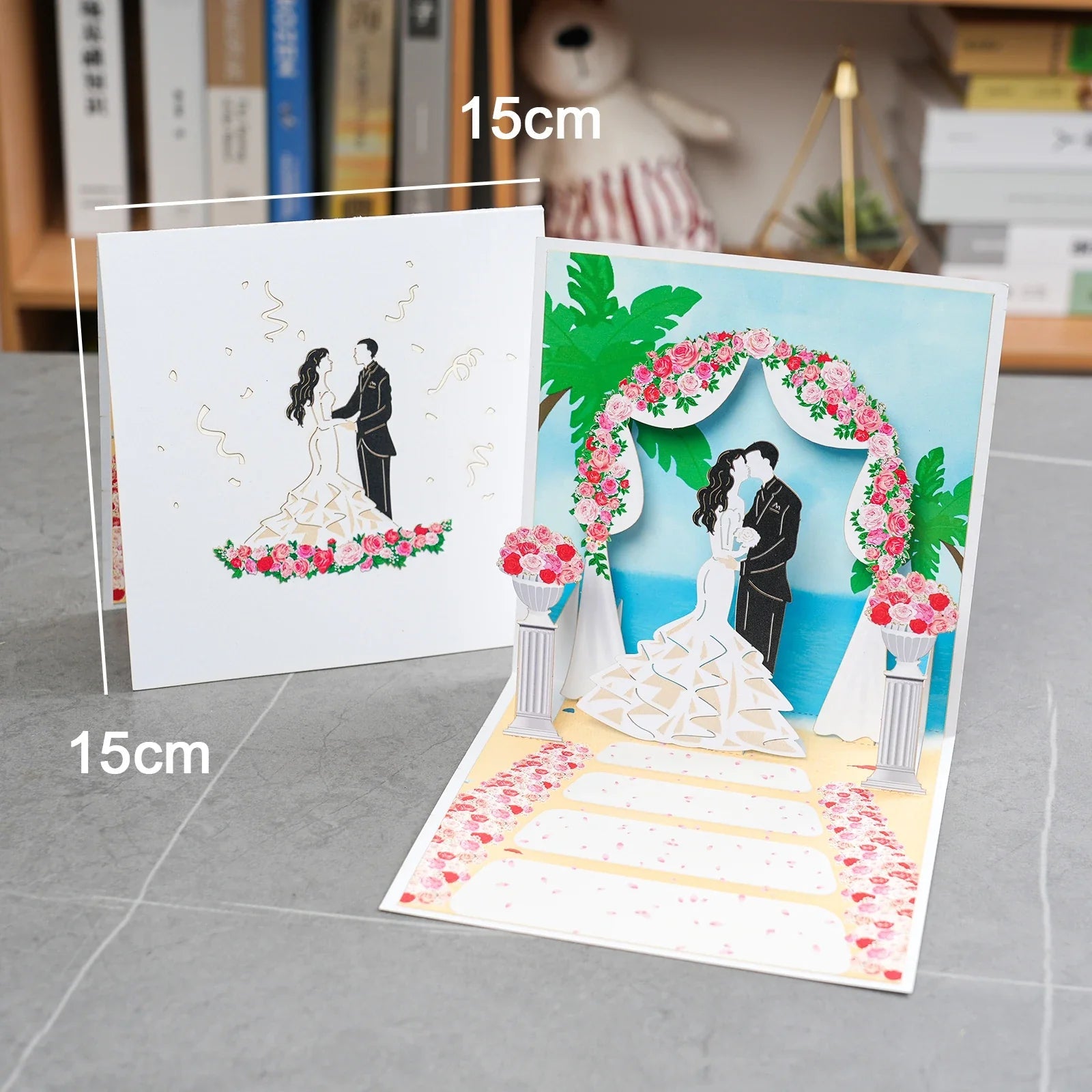 3D Flower Pop - Up Cards - Cake Pops Parties