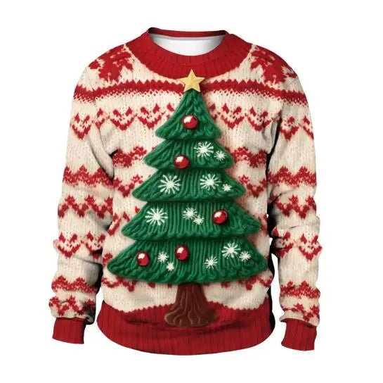 3D Funny Christmas Sweater - Cake Pops Parties