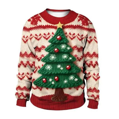 3D Funny Christmas Sweater - Cake Pops Parties