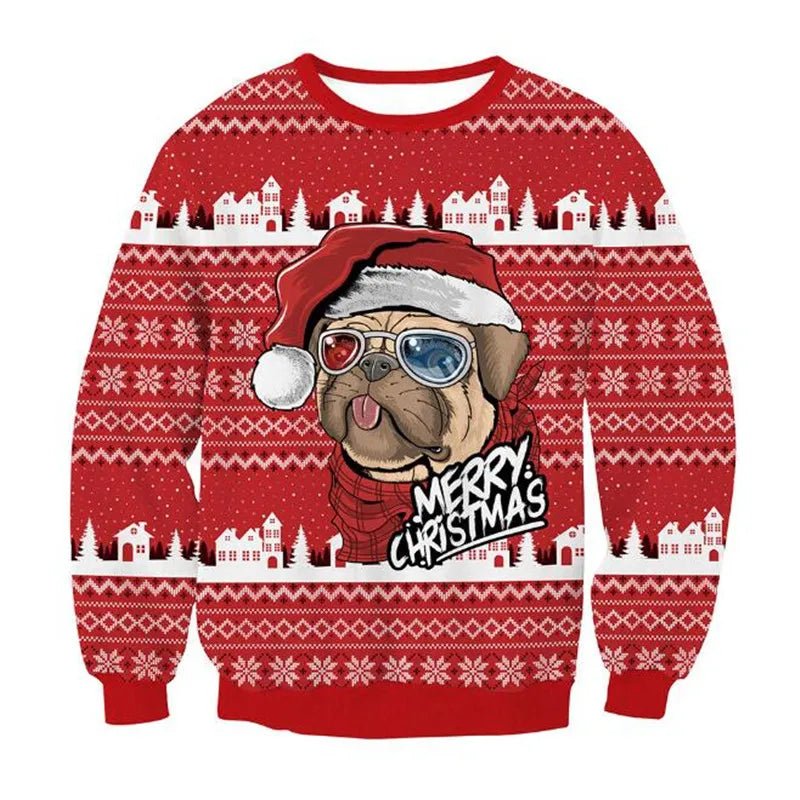 3D Funny Christmas Sweater - Cake Pops Parties