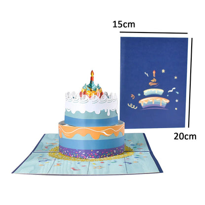 3D Pop Up Birthday Gift Card - Cake Pops Parties