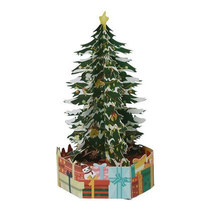 3D Stereoscopic Holiday Greeting Cards - Cake Pops Parties