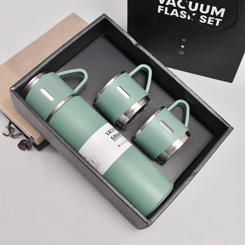 500ML Stainless Steel Vacuum Flask Set - Cake Pops Parties