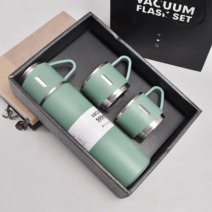 500ML Stainless Steel Vacuum Flask Set - Cake Pops Parties
