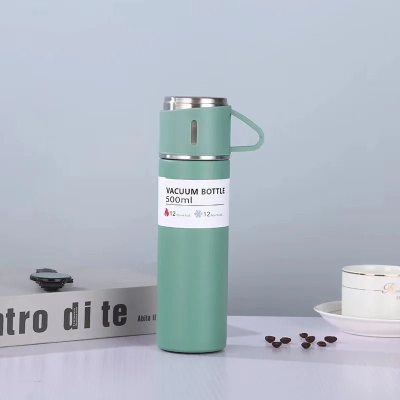 500ML Stainless Steel Vacuum Flask Set - Cake Pops Parties
