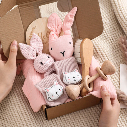 7pc Newborn Bath Toy Set - Cake Pops Parties