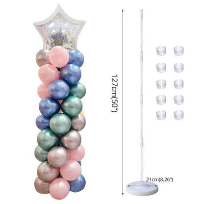 7x Balloon Arch Stand Set - Cake Pops Parties