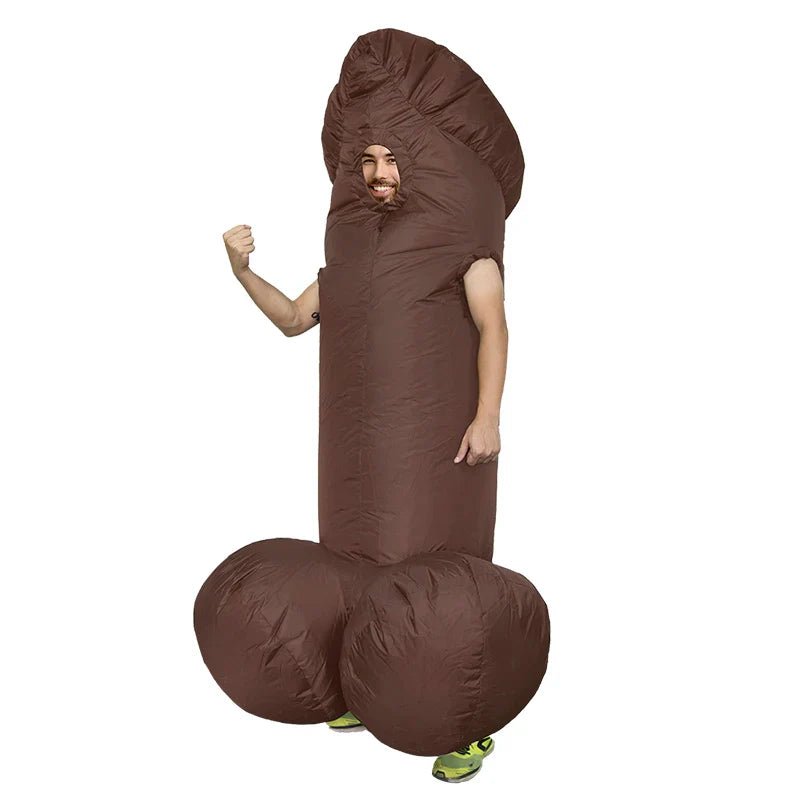 Adult Inflatable Penis Costume - Sexy Funny Party Dress - Cake Pops Parties