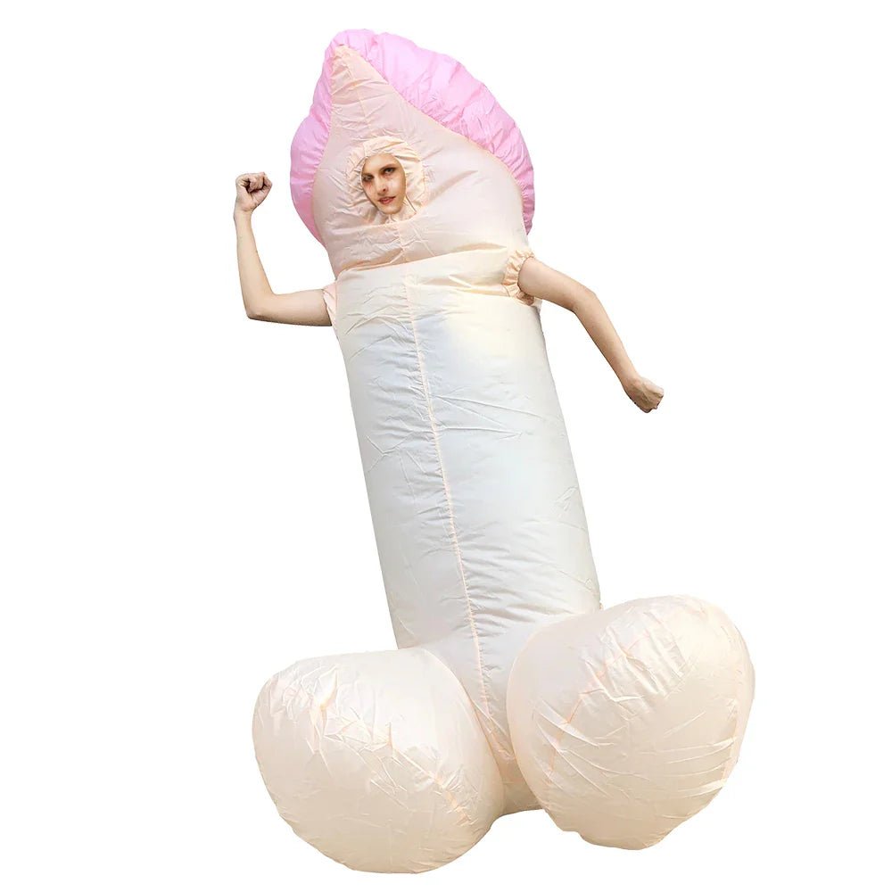 Adult Inflatable Penis Costume - Sexy Funny Party Dress - Cake Pops Parties