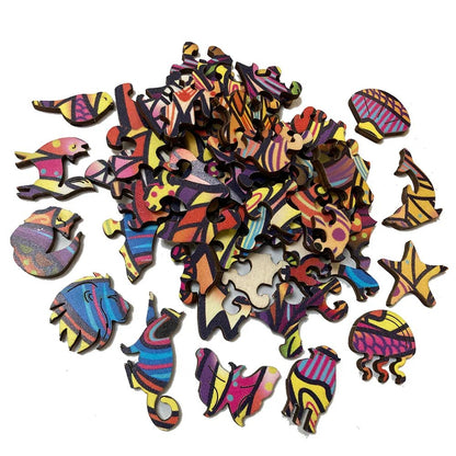 Advanced Persian Cat Wooden Puzzle - Cake Pops Parties