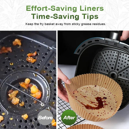 Air Fryer Disposable Paper Liners Non - Stick BBQ Pads - Cake Pops Parties