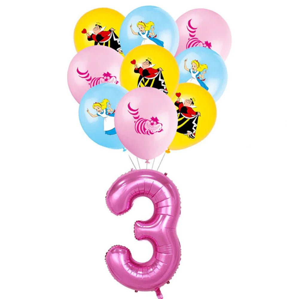 Alice in Wonderland Birthday Party Supplies - Cake Pops Parties