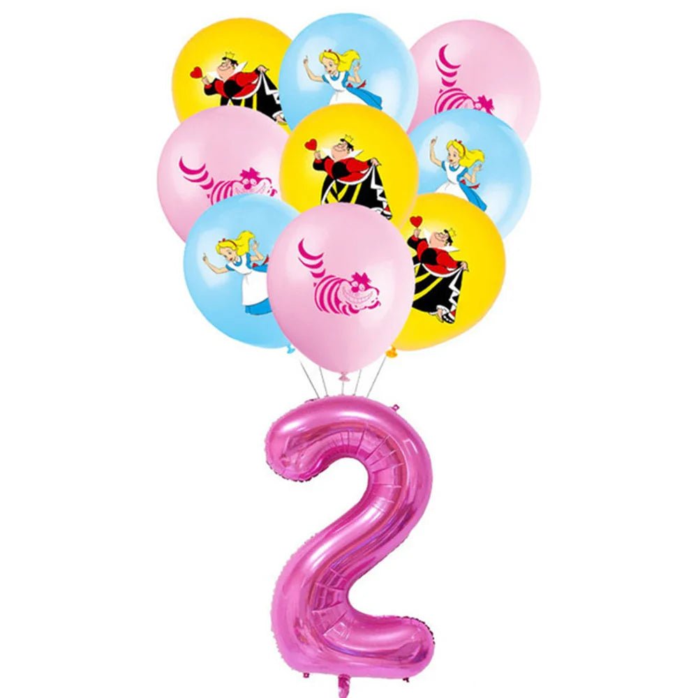 Alice in Wonderland Birthday Party Supplies - Cake Pops Parties