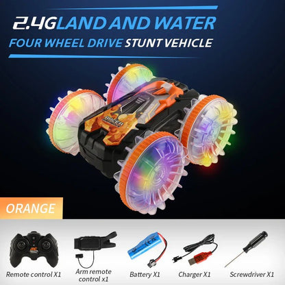 Amphibious RC Car Stunt Vehicle - Cake Pops Parties