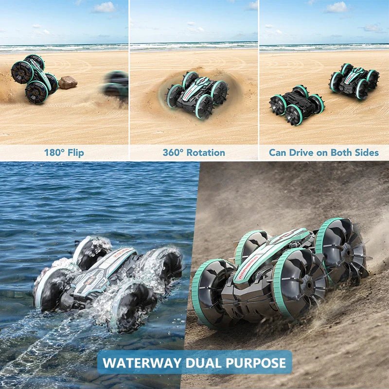 Amphibious RC Car Stunt Vehicle - Cake Pops Parties