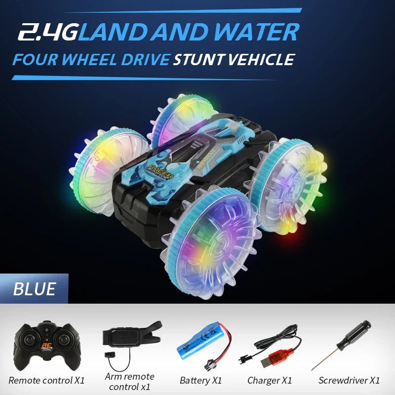 Amphibious RC Car Stunt Vehicle - Cake Pops Parties