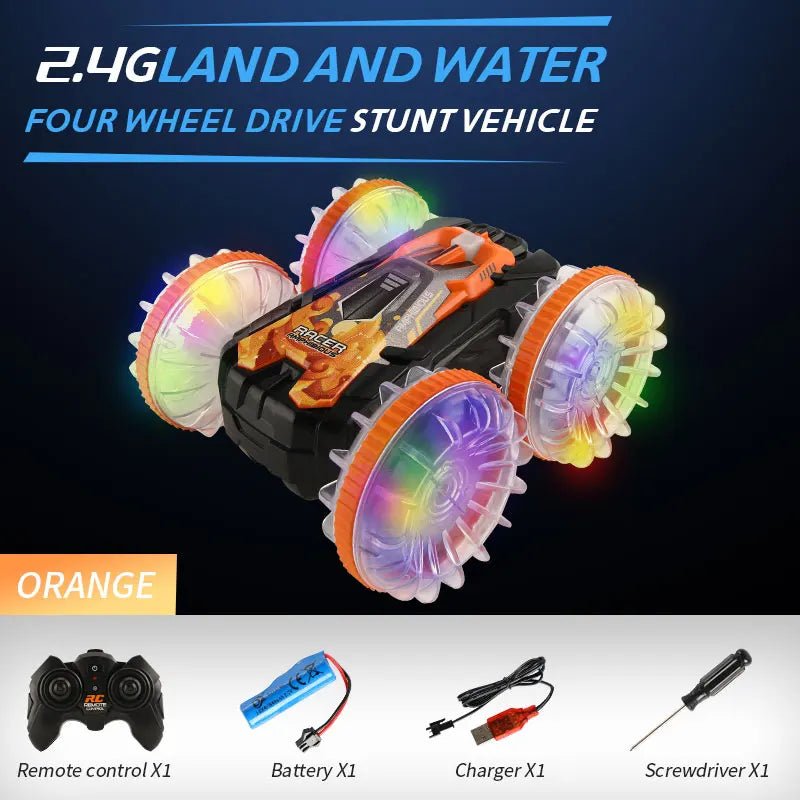 Amphibious RC Car Stunt Vehicle - Cake Pops Parties