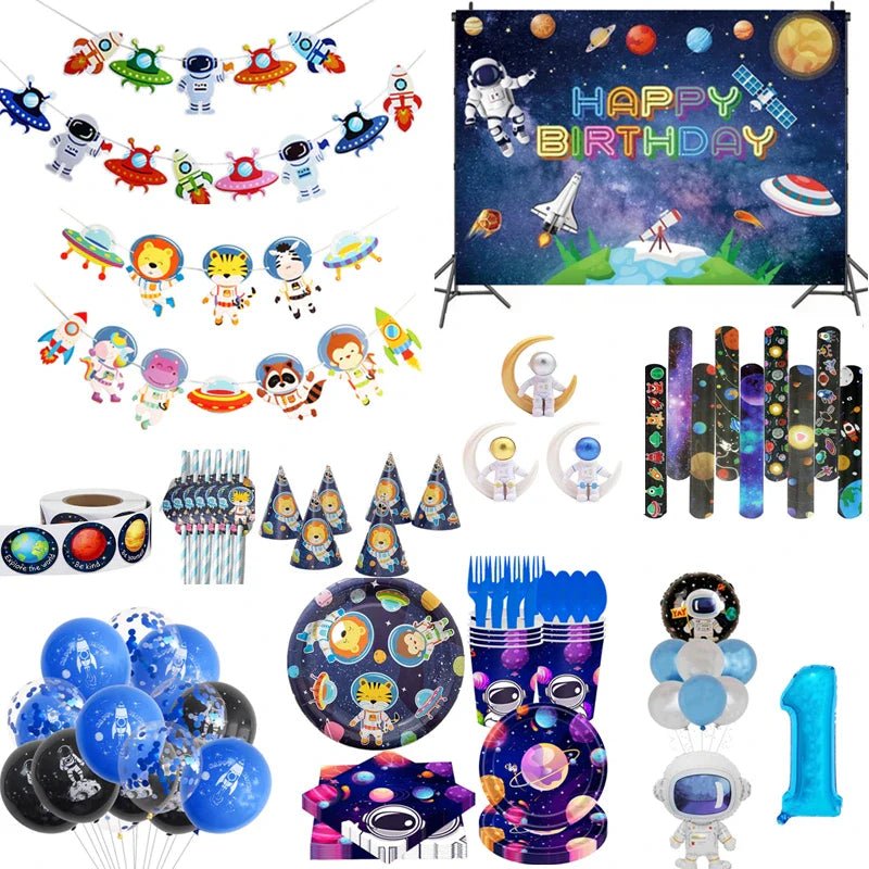 Astronaut Birthday Party Kit - Cake Pops Parties