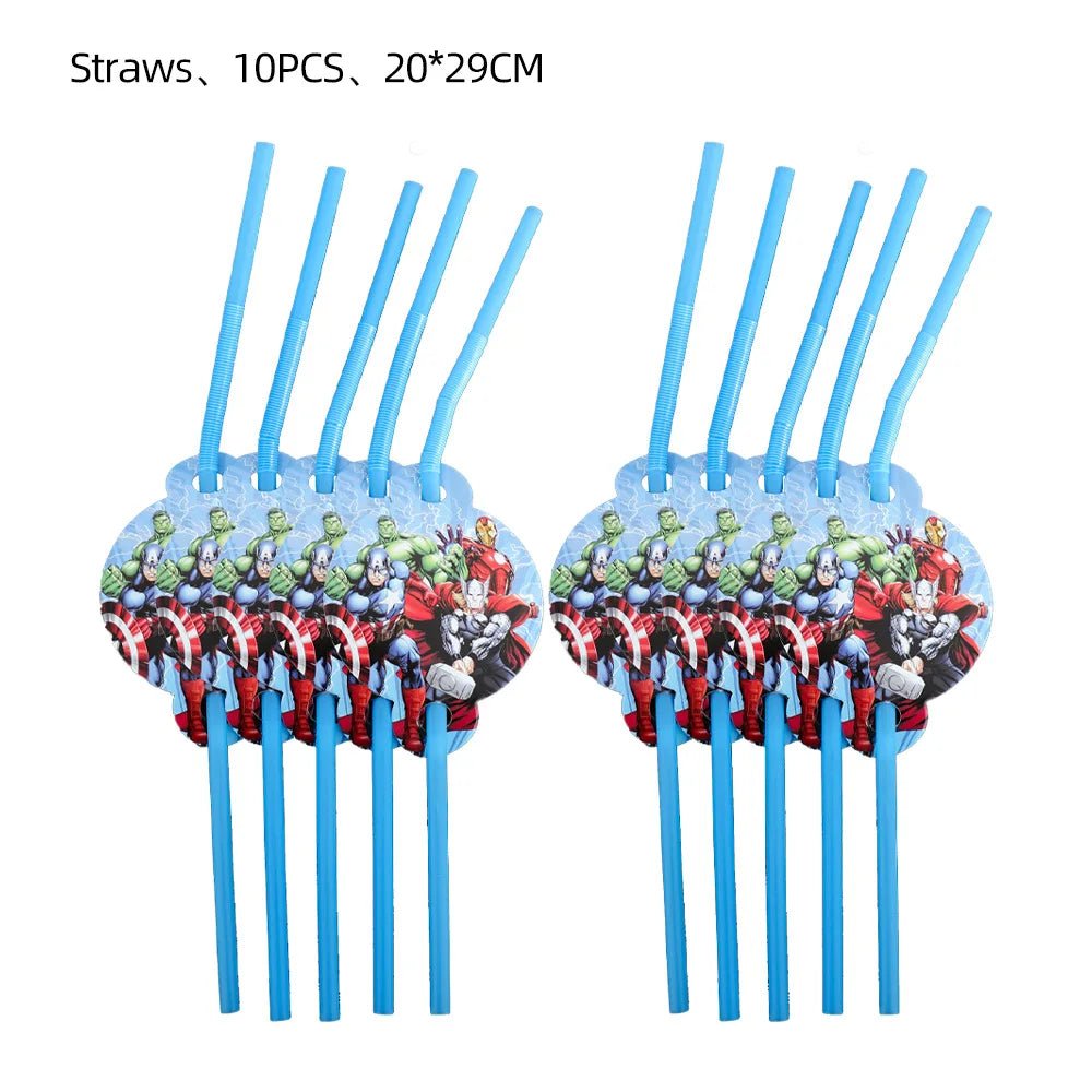 Avengers Birthday Party Supplies Set - Cake Pops Parties