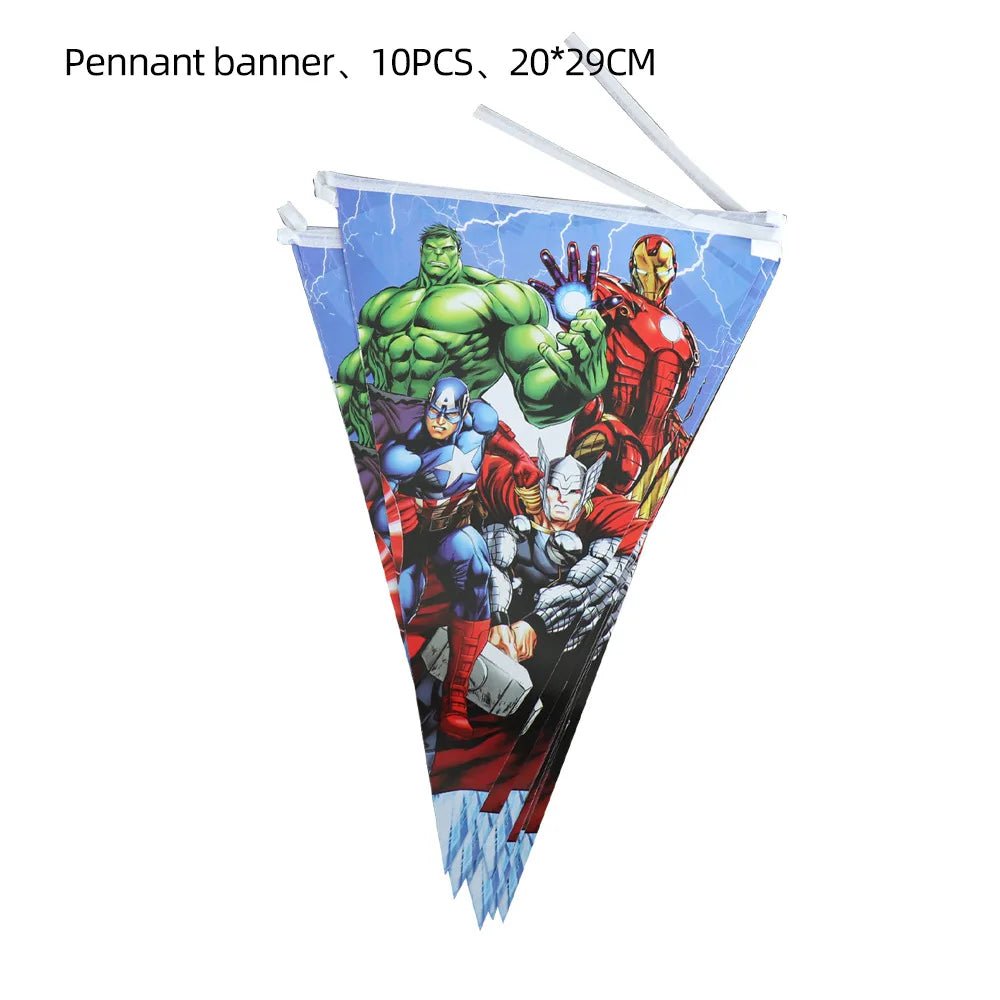Avengers Birthday Party Supplies Set - Cake Pops Parties