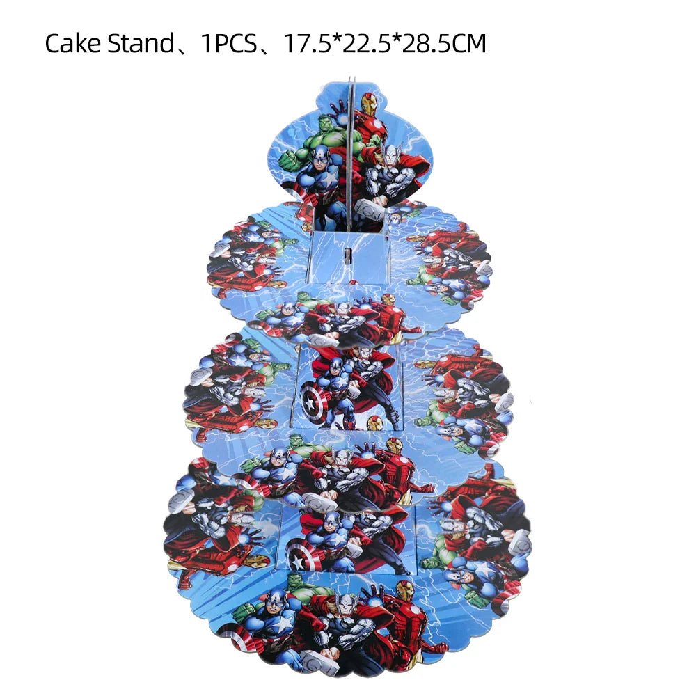 Avengers Birthday Party Supplies Set - Cake Pops Parties